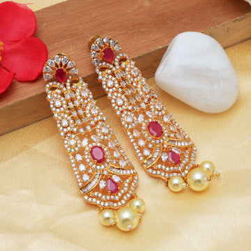 Heeramandi Pink Earrings